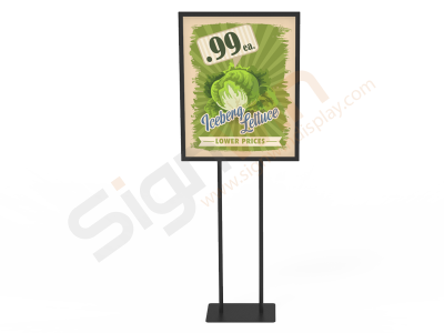 Poster Graphic Print Floor Stand for Promotion Advertising 02