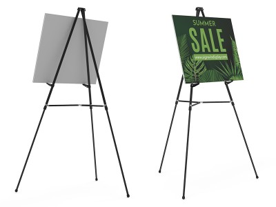 Custom Display Easel with Poster/Sign/Art/Photo Print