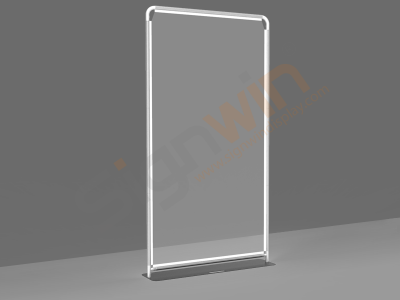 Sneeze Guard Wall Clear Protective Barrier Floor Standing