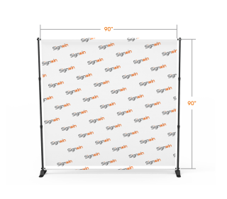 Step and Repeat Video Backdrop Custom Printed Tension Fabric Display ...