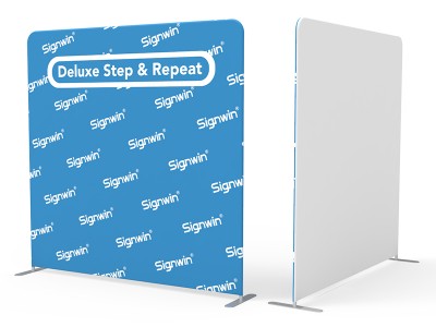 Step and Repeat Video Backdrop Custom Printed Tension Fabric Display