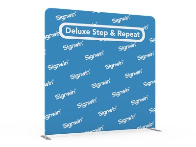 Step and Repeat Video Backdrop Custom Printed Tension Fabric Display