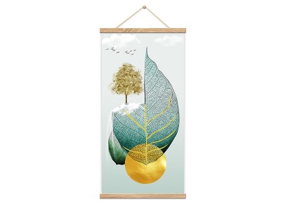 Custom Wood Poster/Picture Print Magnetic Frame Hanger