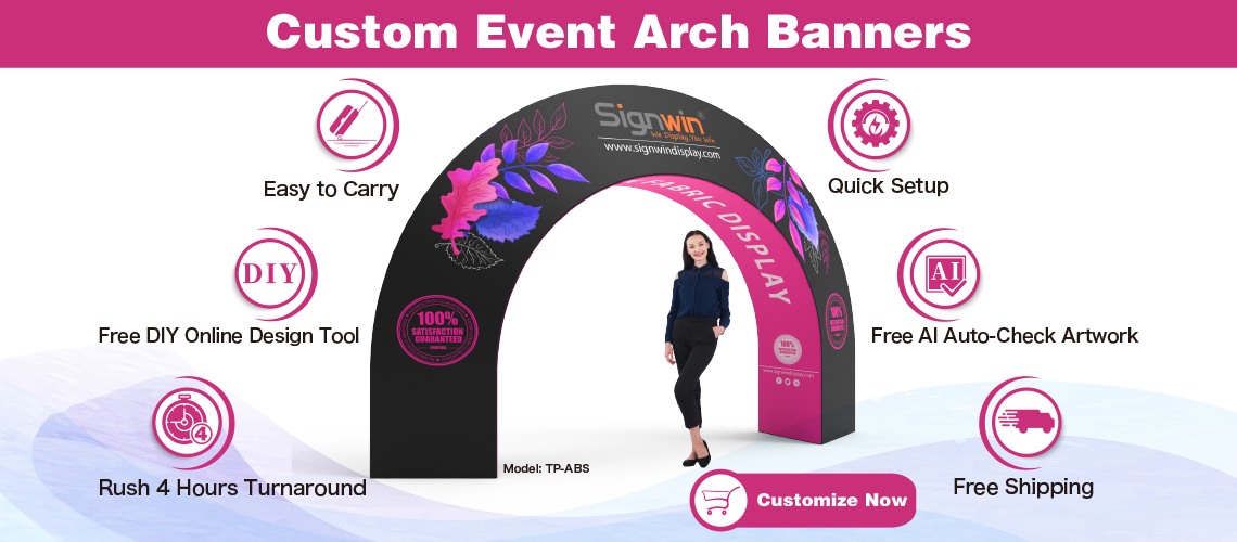 Archway Banner Stands
